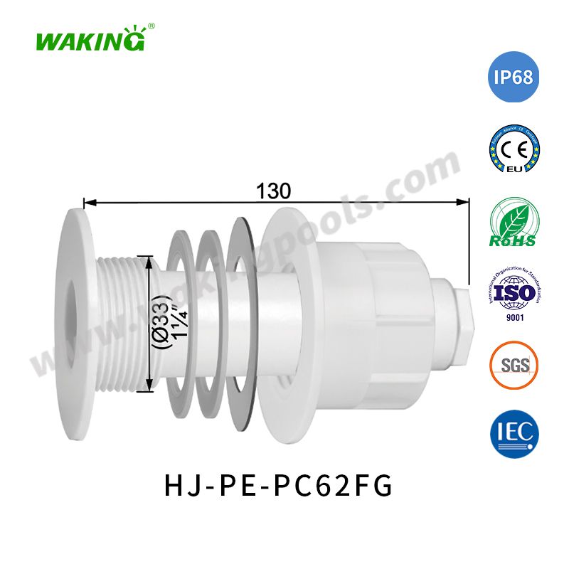 HJ-PE-PC62/FG/FC 迷你COB水下燈水底套管燈AC/DC12V泳池?zé)襞_(tái)階燈