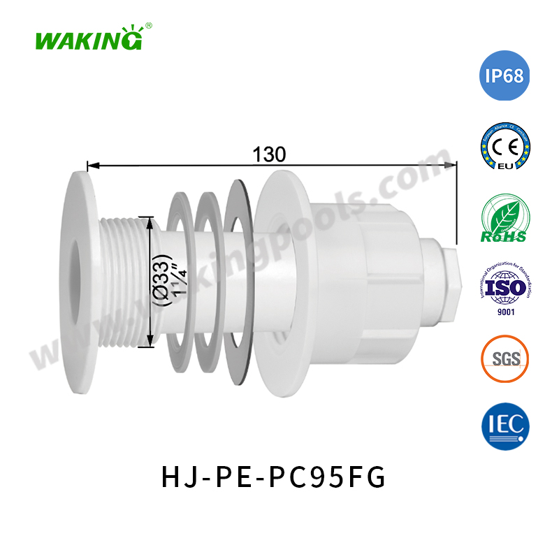 HJ-PE-PC95 低壓套管燈LED迷你泳池燈水下魚池燈